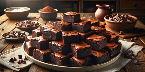Mini brownie bites